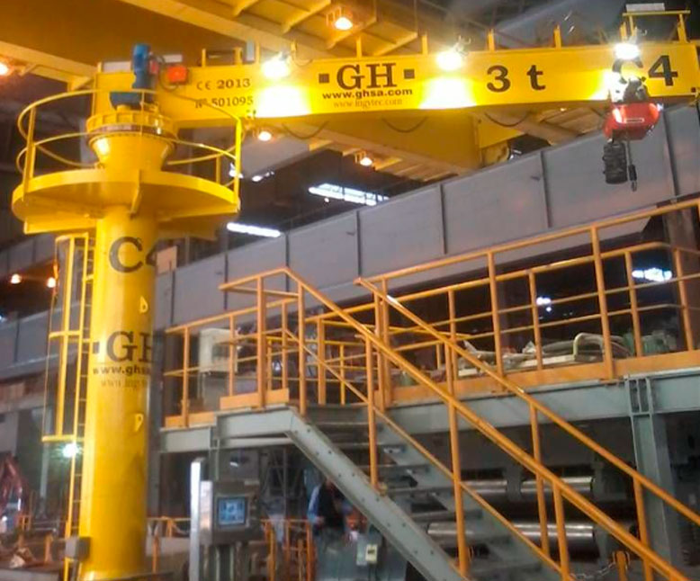grua pluma gh